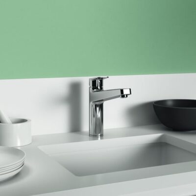 Ideal Standaard Ceraplan eengreeps keukenmengkraan hoog uitloop draaibaar chroom BD325AA 4