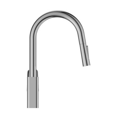 Ideal Standaard Ceraplan Flexibele Draaibare Uittrekbare Keukenmengkraan 2-standen Chroom BD338AA 6