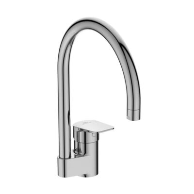 Ideal Standaard Ceraplan hoge uitloop keukenmengkraan draaibaar chroom BD339AA 5