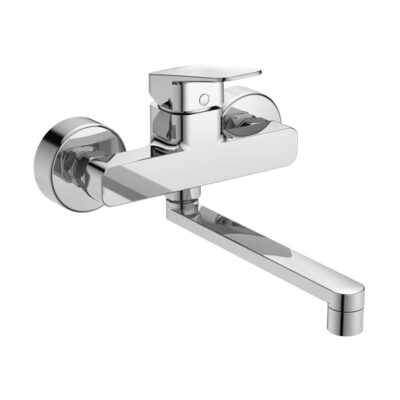 Ideal Standaard Ceraplan wandkeukenmengkraan draaibaar chroom BD340AA 5