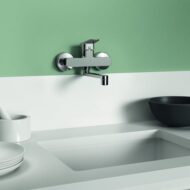 Ideal Standaard Ceraplan wandkeukenmengkraan draaibare uitloop chroom BD341AA