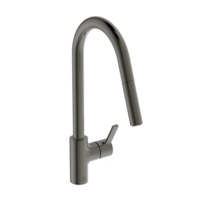 Ideale Standaard Gusto keukenmengkraan 2-functie-douche uitloop grijs magnetisch BD416A5 7 Ideale Standaard Gusto keukenmengkraan 2-functie-douche uitloop grijs magnetisch BD416A5 7