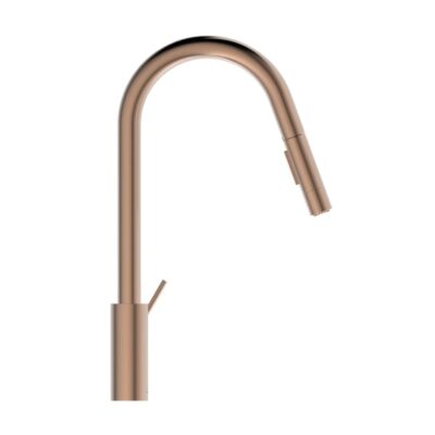 Ideal Standaard Gusto keukenmengkraan 2-functie-douche uittrekbaar Sunset Rose BD416J4 4