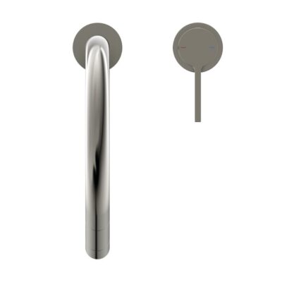 Ideal Standaard Gusto keukenmengkraan 2-gats uitloop 2-functie handdouche zilver storm BD424GN 5