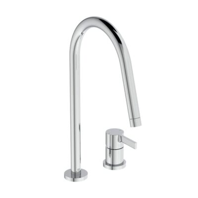 Ideal Standaard Gusto keukenmengkraan draaibare uitloop chroom BD422AA 6