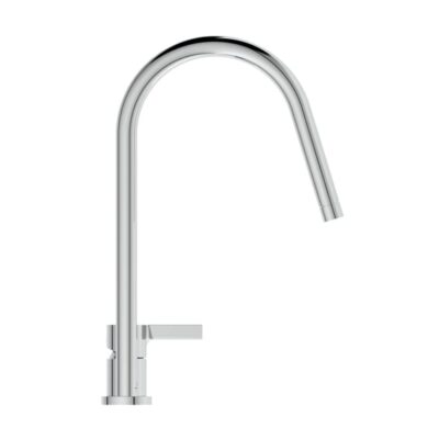 Ideal Standaard Gusto keukenmengkraan draaibare uitloop chroom BD422AA 4