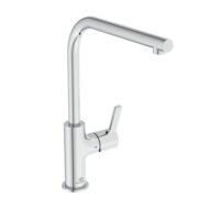 Ideale Standaard Gusto keukenmengkraan L-uitloop draaibaar chroom BD418AA Ideale Standaard Gusto keukenmengkraan L-uitloop draaibaar chroom BD418AA