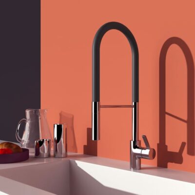 Ideal Standaard Gusto keukenmengkraan semi-pro 2-functies chroom BD421AA 10