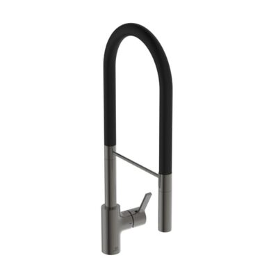Ideale standaard Gusto keukenmengkraan semi-pro 2-functiesproeier grijs magnetisch BD421A5 7 Ideale standaard Gusto keukenmengkraan semi-pro 2-functiesproeier grijs magnetisch BD421A5 7