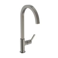 Ideale Standaard Gusto keukenmengkraan vierkante uitloop draaibaar zilver Storm BD411GN Ideale Standaard Gusto keukenmengkraan vierkante uitloop draaibaar zilver Storm BD411GN