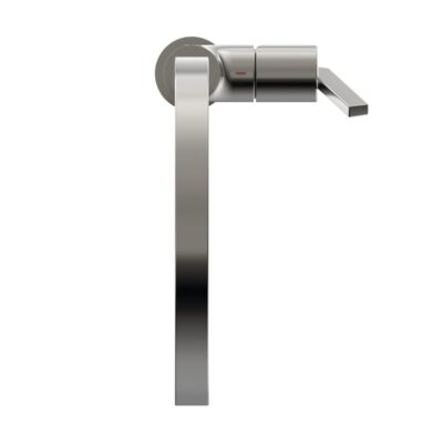 Ideal Standaard Gusto keukenmengkraan vierkante uitloop draaibaar zilver Storm BD411GN 5
