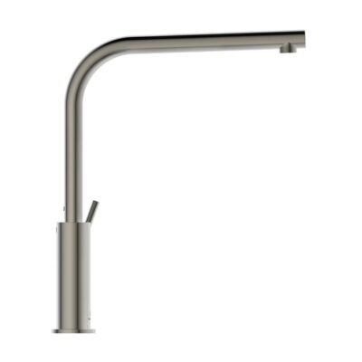 Ideal Standaard Gusto keukenmengkraan zilver Storm L-uitloop draaibaar BD418GN 4