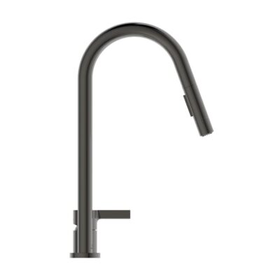 Ideale Standaard Gusto magnetisch grijs 2-gats keukenmengkraan 2-functie handdouche uittrekbaar 2-standen BD424A5 8 Ideale Standaard Gusto magnetisch grijs 2-gats keukenmengkraan 2-functie handdouche uittrekbaar 2-standen BD424A5 8