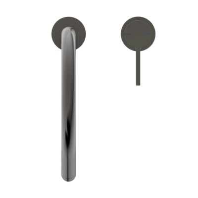 Ideal Standaard Gusto magnetische grijze keukenmengkraan rond draaibaar BD422A5 5