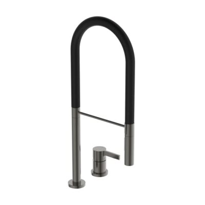 Ideale Standaard Gusto Semi-Pro 2-functiesproeier keukenmengkraan uittrekbaar grijs magnetisch BD425A5 7 Ideale Standaard Gusto Semi-Pro 2-functiesproeier keukenmengkraan uittrekbaar grijs magnetisch BD425A5 7