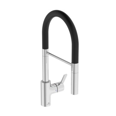 Ideal Standaard Gusto Semi-Pro keukenmengkraan 2-functiesproeier chroom BD417AA 6