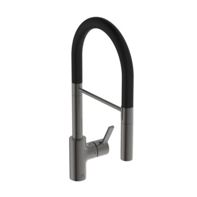 Ideale Standaard Gusto Semi-Pro keukenmengkraan 2-functiesproeier grijs magnetisch BD417A5 7 Ideale Standaard Gusto Semi-Pro keukenmengkraan 2-functiesproeier grijs magnetisch BD417A5 7