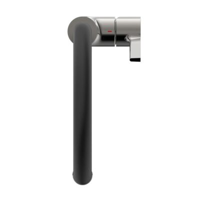 Ideal Standaard Gusto Semi-Pro keukenmengkraan 2-functiesproeier uittrekbaar zilver storm BD417GN 5