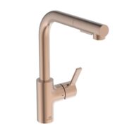 Ideale Standaard Gusto Sunset Rose keukenmengkraan draaibaar uittrekbaar 2F-douche BD420J4 8 Ideale Standaard Gusto Sunset Rose keukenmengkraan draaibaar uittrekbaar 2F-douche BD420J4 8