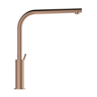 Ideal Standaard Gusto Sunset Rose keukenmengkraan L-uitloop draaibaar BD418J4 4