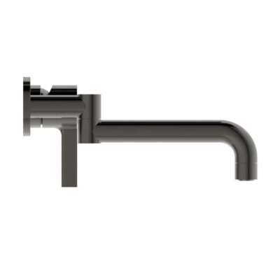 Ideal Standaard Gusto wandkeukenmengkraan rond draaibaar grijs magnetisch BD426A5 4