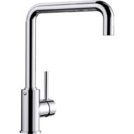 Blanco Mili chroom keukenmengkraan met 360° draaibare haakse uitloop en keramische schijven 519413 Blanco Mili chroom keukenmengkraan met 360° draaibare haakse uitloop en keramische schijven 519413