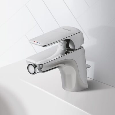 Kludi AMEO bidetkraan met trekstang afvoergarnituur chroom 412160575 4