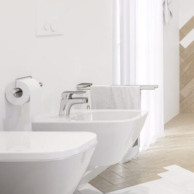 Kludi AMEO bidetkraan met trekstang afvoergarnituur chroom 412160575 5