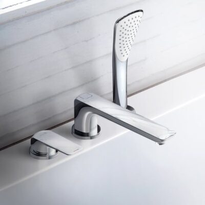 Kludi AMEO eenhendel inbouw badrandkraan chroom 414470575 7 Kludi AMEO eenhendel inbouw badrandkraan chroom 414470575 7
