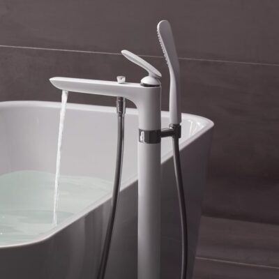 Kludi BALANCE eengreeps vrijstaande badmengkraan chroom 525909175 4