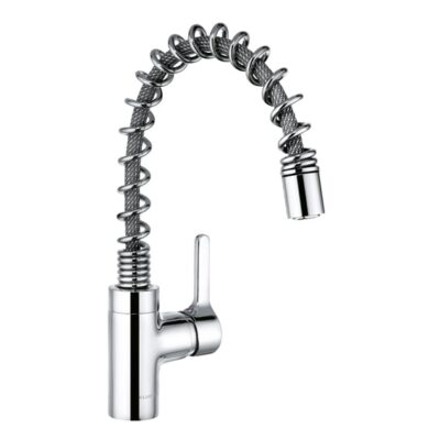 Kludi Bingo Star 200 spoeltafel eenhendelmengkraan uitloop met veer draaibaar uittrekbaar 2 standen chroom 428550578 5