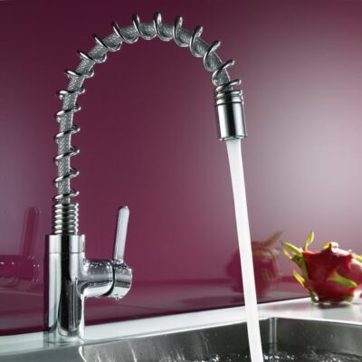 Kludi Bingo Star 200 spoeltafel eenhendelmengkraan uitloop met veer draaibaar uittrekbaar 2 standen chroom 428550578 4