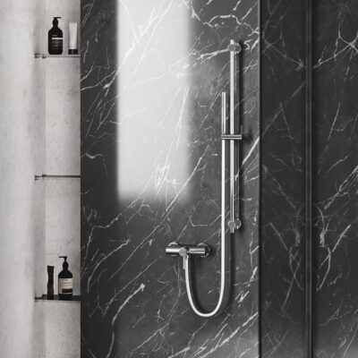 Kludi BOZZ eengreeps opbouw douchemengkraan 1 verbruiker chroom 388310576 4