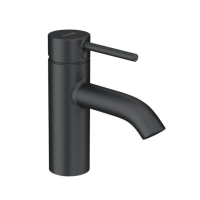 Kludi BOZZ wastafelkraan 75 met afsluitbare afvoerplug push open mat-zwart 382663976 4