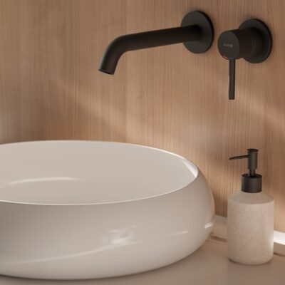 Kludi BOZZ wastafelkraan mat-zwart 382453976 10 Kludi BOZZ wastafelkraan mat-zwart 382453976 10