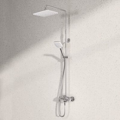 Kludi COCKPIT thermostatische opbouw regendoucheset 300 x 220 mm chroom 8005005-00 6