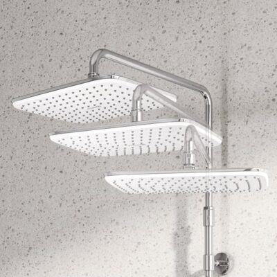 Kludi COCKPIT thermostatische opbouw regendoucheset 300 x 220 mm chroom 8005005-00 9