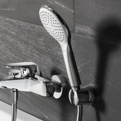 Kludi FRESHLINE handdoucheset zonder stang 1 straalsoort chroom 6785005-00 10 Kludi FRESHLINE handdoucheset zonder stang 1 straalsoort chroom 6785005-00 10