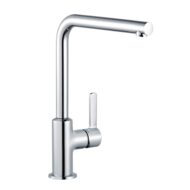 Kludi L-ine S draaibare keukenmengkraan chroom 408030575