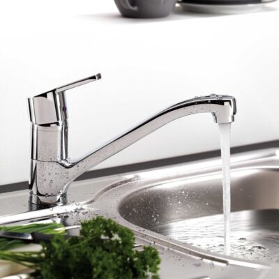 Kludi Logo Neo keukenmengkraan hendel uitloop draaibaar chroom 379130575 4