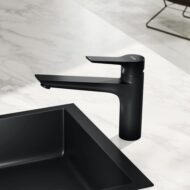 Kludi mix eenhendel spoeltafel mengkraan draaibaar mat-zwart 329043975