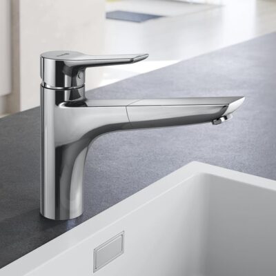 Kludi Mix keukenmengkraan uittrekbaar chroom hendel 329430575 5