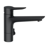 Kludi Mix spoeltafel mengkraan mat-zwart draaibare uitloop 329063975