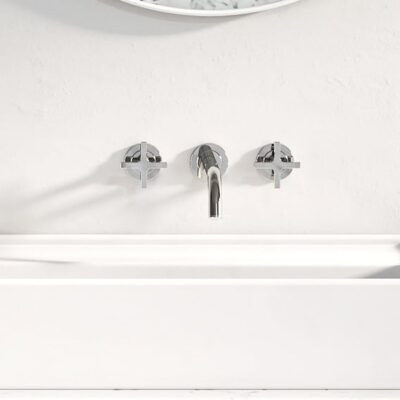 Kludi Nova Fonte Classic retro inbouw wastafelmengkraan 18cm kruisgreep chroom 201440520 9 Kludi Nova Fonte Classic retro inbouw wastafelmengkraan 18cm kruisgreep chroom 201440520 9