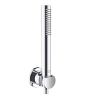 Kludi Nova Fonte Puristic eengreeps handdoucheset chroom wandopbouw luxe kwaliteit 2085005-15 Kludi Nova Fonte Puristic eengreeps handdoucheset chroom wandopbouw luxe kwaliteit 2085005-15