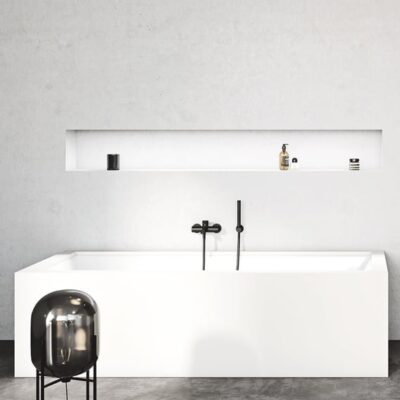 Kludi Nova Fonte Puristic eengreeps handdoucheset zwart wandopbouw met doucheslang 2085039-15 10 Kludi Nova Fonte Puristic eengreeps handdoucheset zwart wandopbouw met doucheslang 2085039-15 10