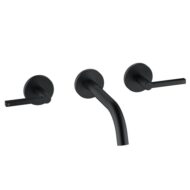Kludi Nova Fonte Puristic inbouw wastafelmengkraan 18cm mat-zwart kruisgreep wandinbouw 201443915 Kludi Nova Fonte Puristic inbouw wastafelmengkraan 18cm mat-zwart kruisgreep wandinbouw 201443915