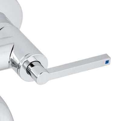 Kludi Nova Fonte Puristic wandopbouw badmengkraan met dichte grepen en keramische afsluiting chroom 205400515 7