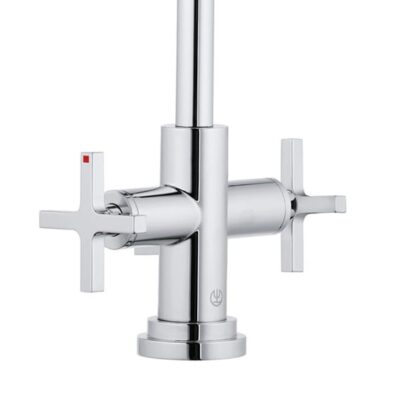 Kludi NOVA FONTE wastafelkraan Classic met trekstang-afvoergarnituur chroom 201180520 5