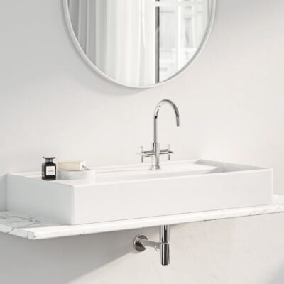 Kludi NOVA FONTE wastafelkraan Classic met trekstang-afvoergarnituur chroom 201180520 6